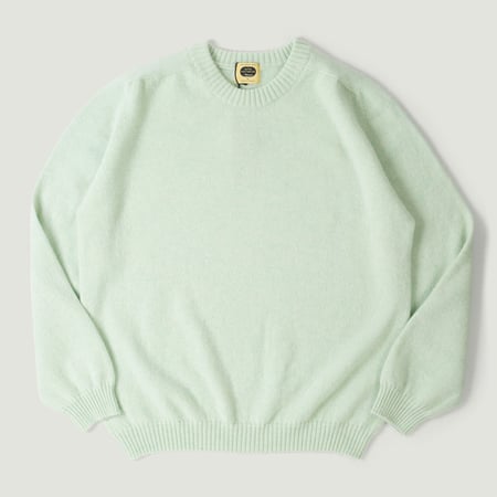 NITTO KNITWEAR X FLANEURS / Bedros Geelongora Sweater Sea Mist