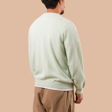 NITTO KNITWEAR X FLANEURS Pull Bedros Geelongora seamistde dos