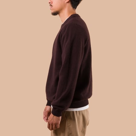 NITTO KNITWEAR X FLANEURS / Bedros Geelongora Sweater Ebony