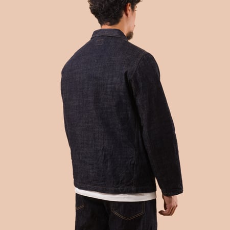 03502-LS13.5 13.5oz Long Slab Denim Coverall
