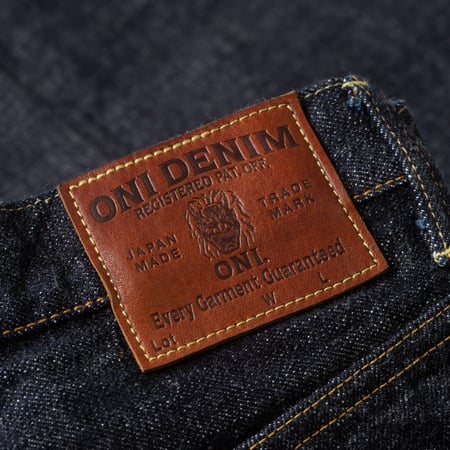 270-LS13.5 13.5oz Long Slab Denim Just Right Straight