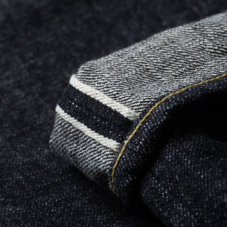 822-LS13.5 13.5oz Long Slab Denim Super Wide Tapered