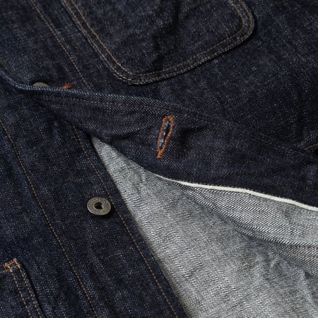03502-LS13.5 13.5oz Long Slab Denim Coverall