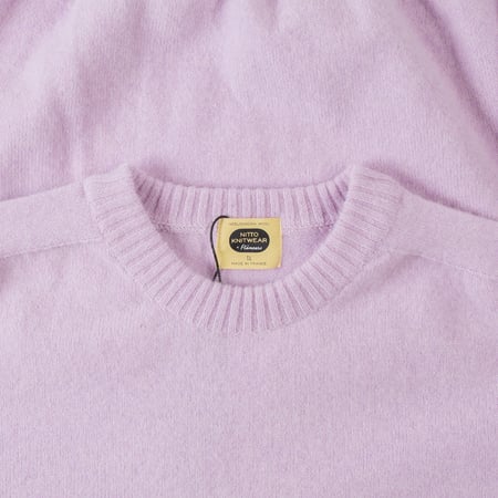 pull collab Nitto Flaneurs french lilac col
