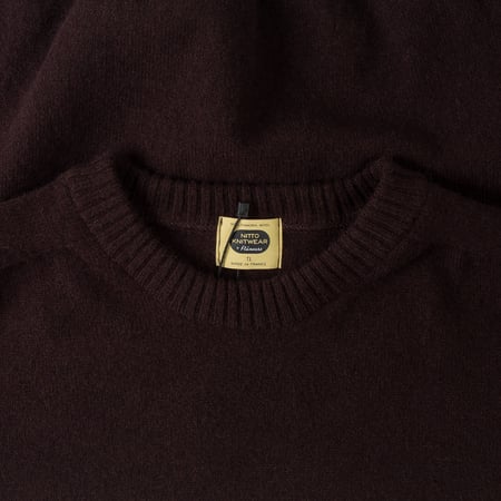 NITTO KNITWEAR X FLANEURS / Bedros Geelongora Sweater Ebony