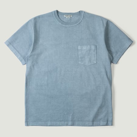 "SURE MFG" 7.5oz Pocket S/S Tee Indigo Zombies