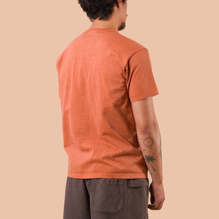 porté back flaneurs XX DEVELOPMENT SURE MFG 7,5oz Pocket SS Tee umber