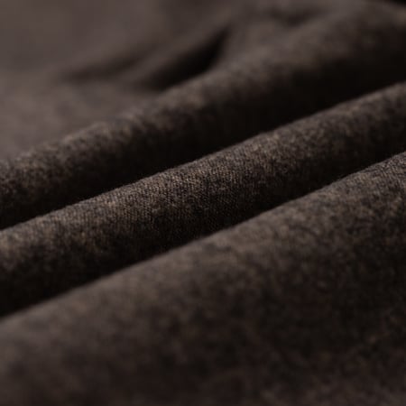 Image flâneurs FRIZMWORKS / Wool Half Pullover Forest Black détail matière
