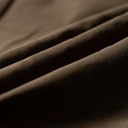 Image Flâneurs FRIZMWORKS / Smock Hooded Parka Olive détail matière