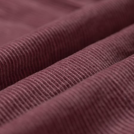 Image flâneurs FRIZMWORKS / Pigment 8W Corduroy Shirt Charcoal détail matière