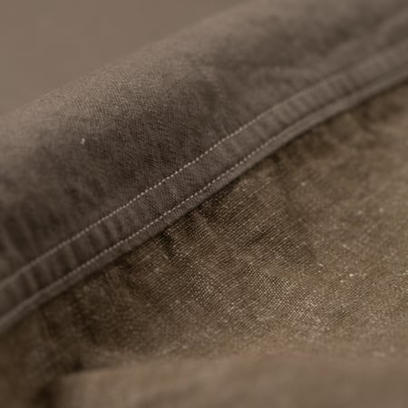 Image Flâneurs NIGEL CABOURN / Utility Shirt Type2 Green détail matière