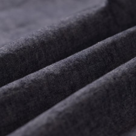 Image Flâneurs NIGEL CABOURN / Medical Shirt Indigo détail matière