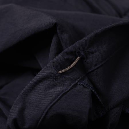 Gather Baggy Pants Dark Navy