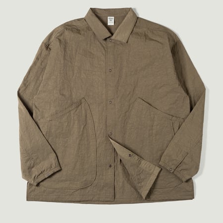 Image flâneurs JACKMAN / Nylon Ballboy Shirt Olive vignette