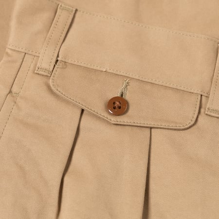 Image Flâneurs NIGEL CABOURN / Officers Pant Weapon Beige détail poche