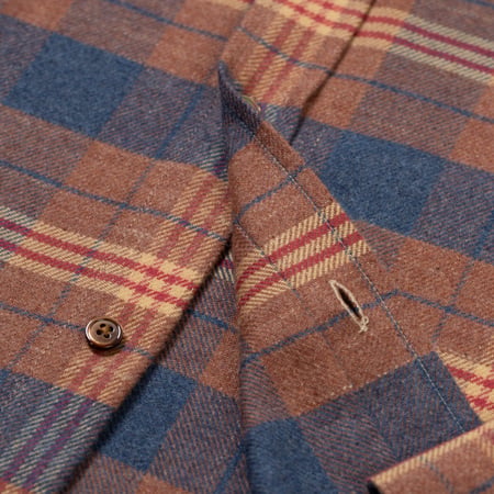 detail flaneurs Portuguese Flannel Logia Shirt