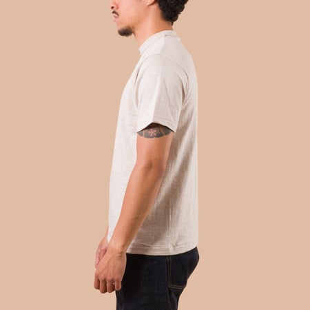 Lot 4601 No Print T-Shirt Oatmeal