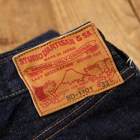 detail flaneurs STUDIO D'ARTISAN 13.5oz Ishikawadai Wide Straight (8)