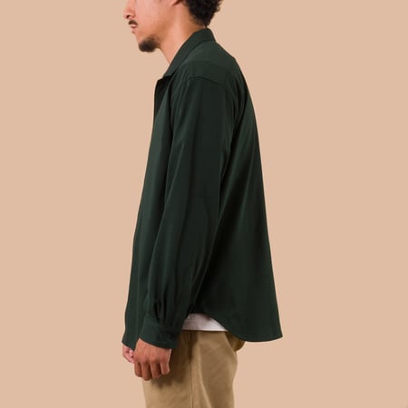 Grace Lead-Off LS Shirt Dark Ivy