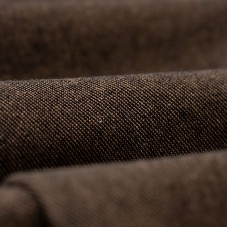 flaneurs detail UNIVERSAL WORKS pantalon laine Recycled Italian Tweed Military Chino Brown