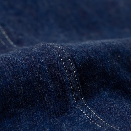 Flaneurs details FOB Factory F2467 WWII Denim Chore Coat (1)