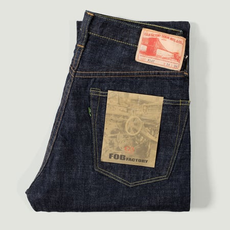 F147 Tight Straight 14oz G3 Selvedge Denim