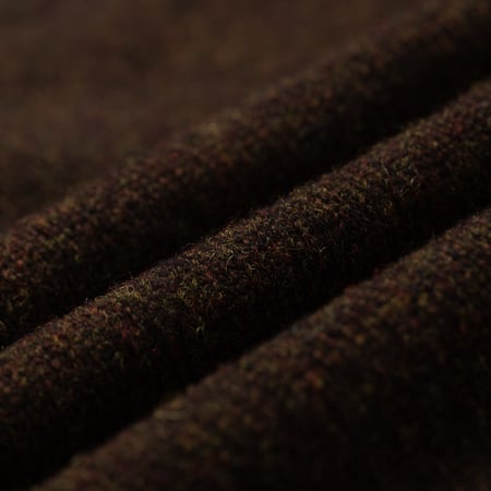Image flâneurs JAMIESON'S / Crewneck Saddle Shoulder Sweater Grouse détail matière