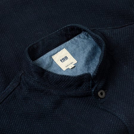 details Flaneurs FOB Factory F2468 Sashiko Jacket col