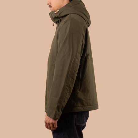 Image Flâneurs MANIFATTURA CECCARELLI / Lined Shelter Jacket Military Green profil