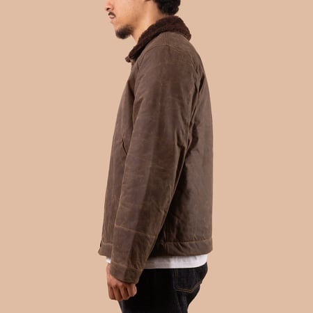 New Deck Jacket Dark Tan