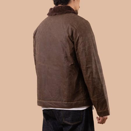 New Deck Jacket Dark Tan