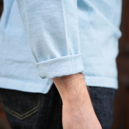 Heavy Raglan Pocket T-shirt LS P-Soda