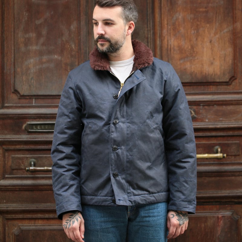 New Deck Jacket Navy
