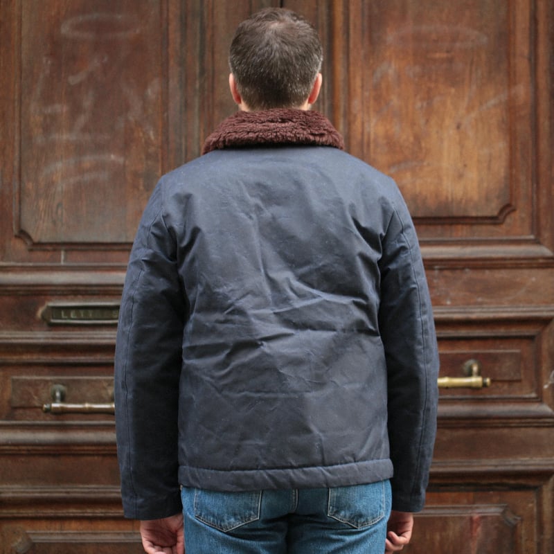 New Deck Jacket Navy