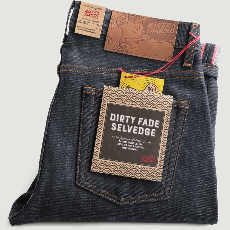 WeirdGuy Dirty Fade Selvedge