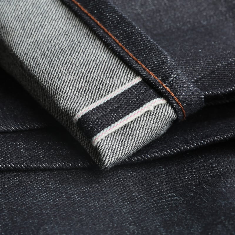 NAKED & FAMOUS SuperGuy Deep Indigo Rigid Selvedge with Selvedge ID