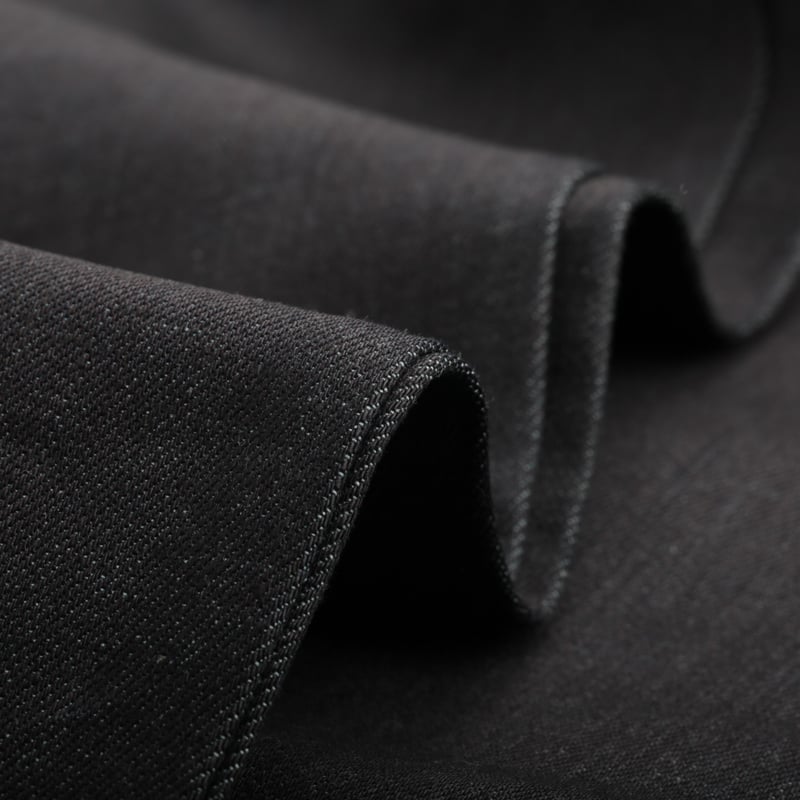 NAKED & FAMOUS SuperGuy Nightshade Stretch Selvedge Fabric Photo Flâneurs