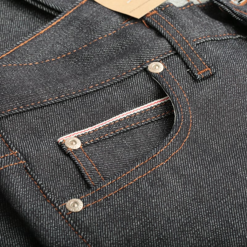 NAKED & FAMOUS SuperGuy Stretch Selvedge coin pocket jeans