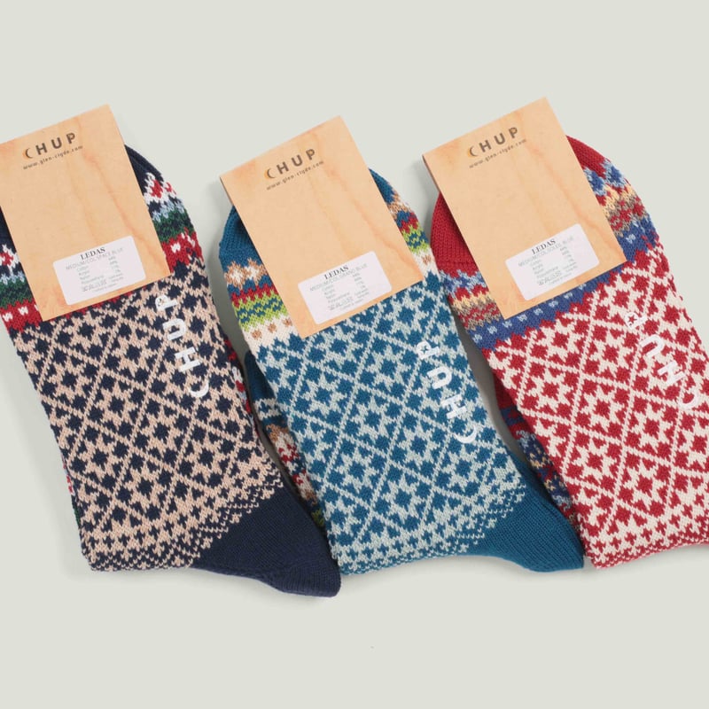 Mid-high Ledas Soleil Blue Socks