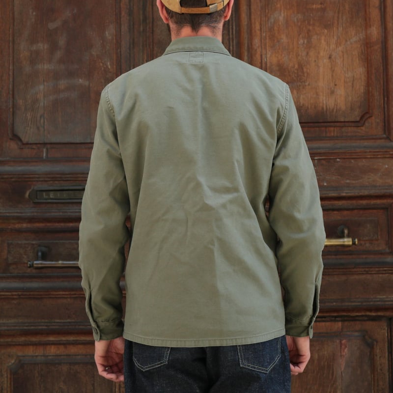 F2362 Fatigue Shirt Jacket Olive