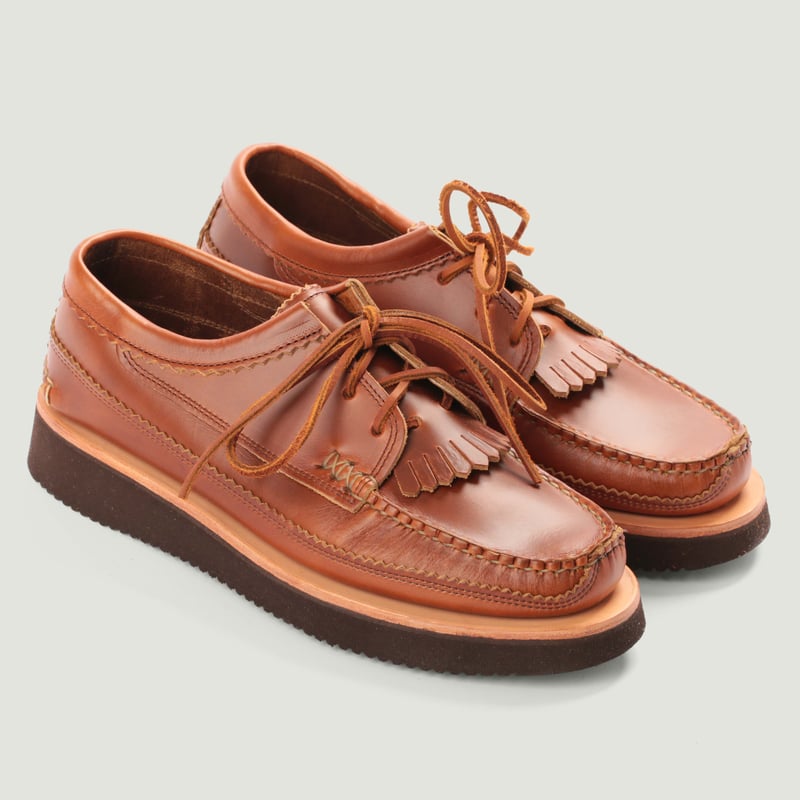 Blucher DB with Kiltie in Whisky Color