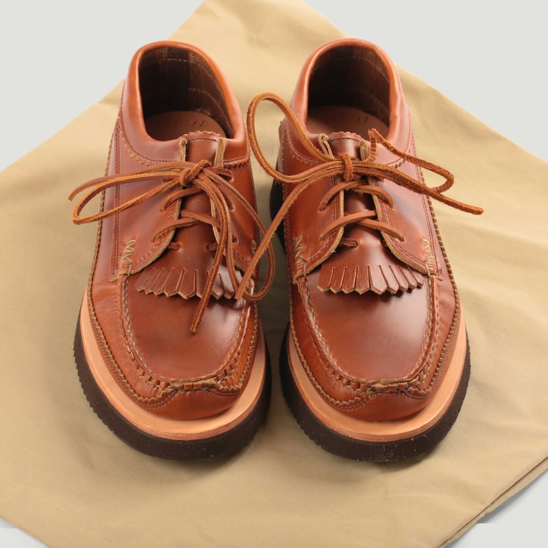 Blucher DB with Kiltie in Whisky Color