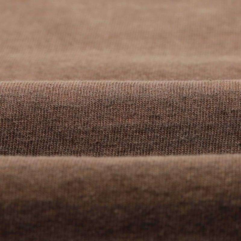 Short Sleeve Crew T-Shirt in P-Brown
