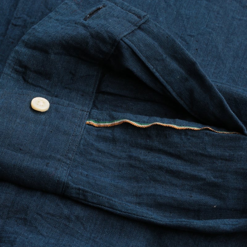 JAPAN BLUE / Buono Shirt 5oz Deep Indigo Selvedge Chambray