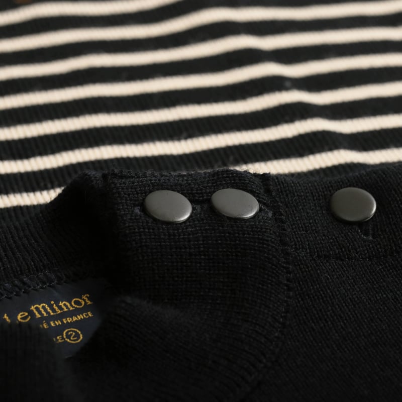 Navy/Ecru Striped Sailor Sweater