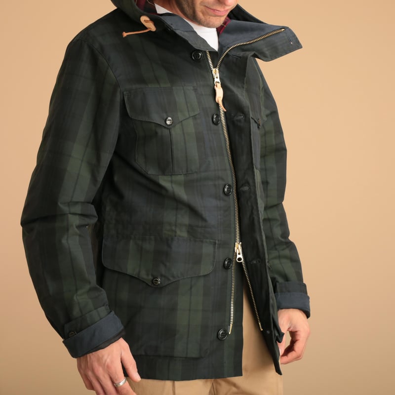 Rain Weekender Coat Black Watch