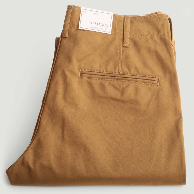 F0514 Narrow U.S. Trousers Khaki