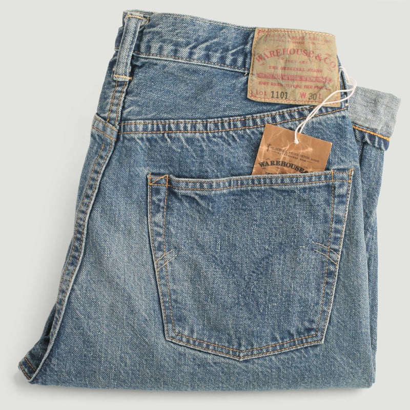 Lot 1101 "2nd Hand" 12oz Light Used Wash