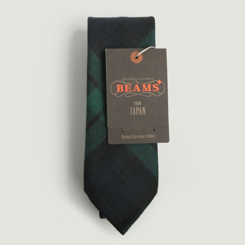 Wool Tie Tartan Check Blackwatch/Dress Gordon