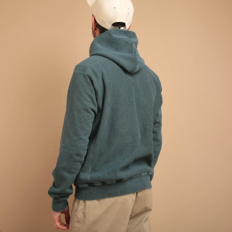 Heavy Zip Hood Sweat P-Slate